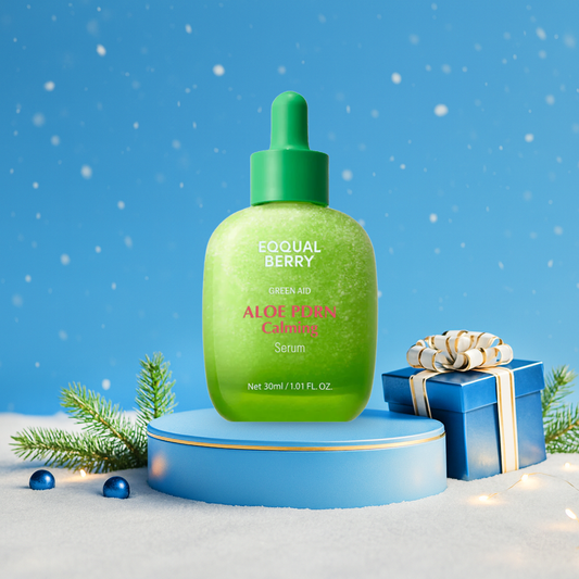 سيروم الوفيرا ايكول بيري - 30مل | EqqualBerry green aid aloe pdrn calming serum