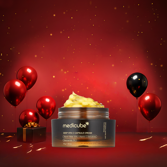 كريم كبسولات فيتامين سي ميدكيوب - 55غرام | Medicube deep vita c capsule cream
