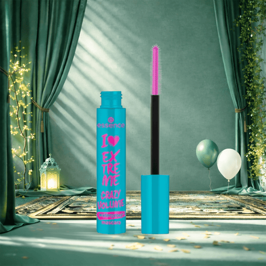Essence I Love Extreme Crazy Volume Waterproof Mascara | مسكارة إيسنس لإطالة وتكثيف الرموش ضد الماء - Barbie.phar
