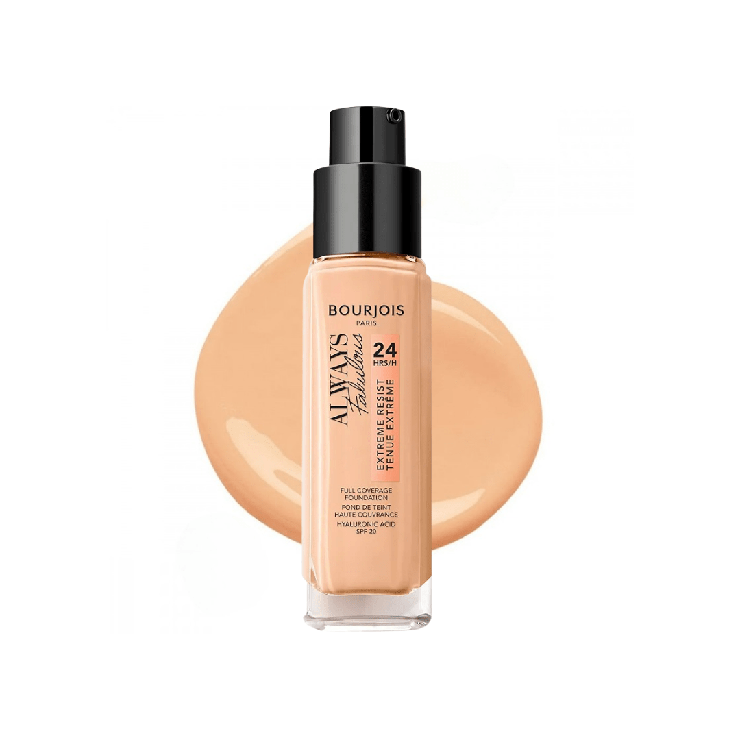 فاونديشن فول كفرج برجوا درجة 110 | Bourjois always fabulous 24h full coverage foundation 110 - Barbie.phar