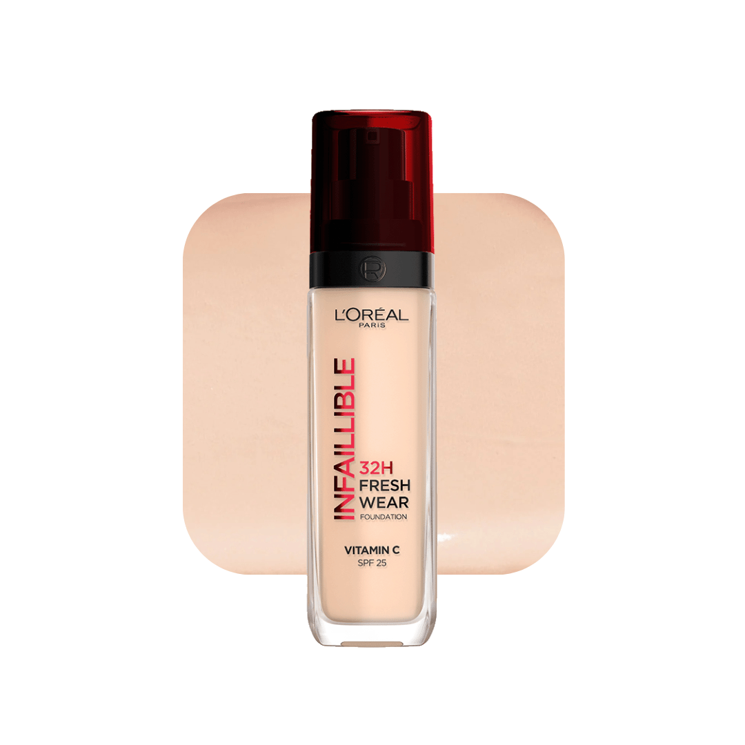فاونديشن لوريال فريش درجة 20 | L'Oreal infallible 32h fresh wear foundation 20 - Barbie.phar