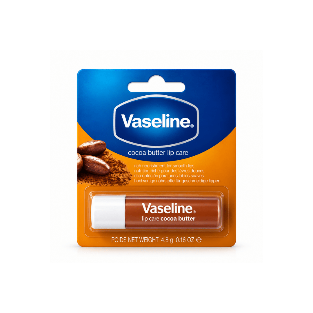 فازلين مرطب شفاه ستك زبدة الكاكاو - 4.8غرام | Vaseline Lip Care Cocoa Butter - Barbie.phar