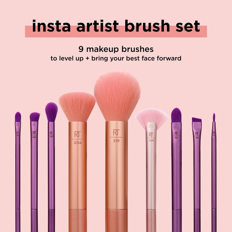 فرش مكياج انستا ارتست ريل تكنيك | Real Techniques insta artist brush set - Barbie.phar