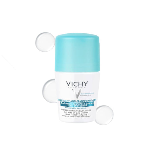 فيجي مزيل تعرق لمدة 48 ساعة | Vichy Treatment Anti Transpirant 48hr Roll - On Deodorant - Barbie.phar