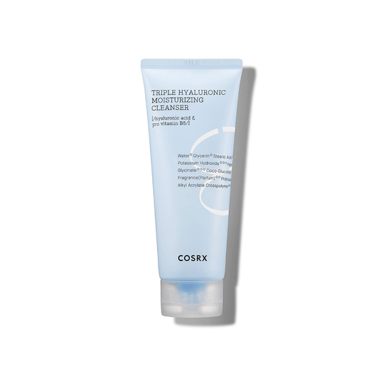 غسول الهيالورونيك الثلاثي كوزركس - 150مل | Cosrx Triple Hyaluronic Moisturizing Cleanser - Barbie.phar