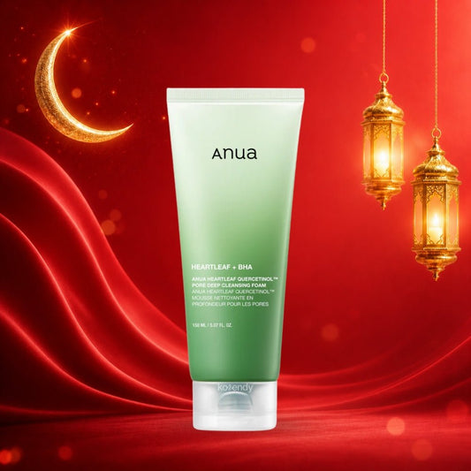 غسول انوا الرغوي - 150مل | Anua Heartleaf + BHA Quercetinol Pore Deep Cleansing Foam - Barbie.phar