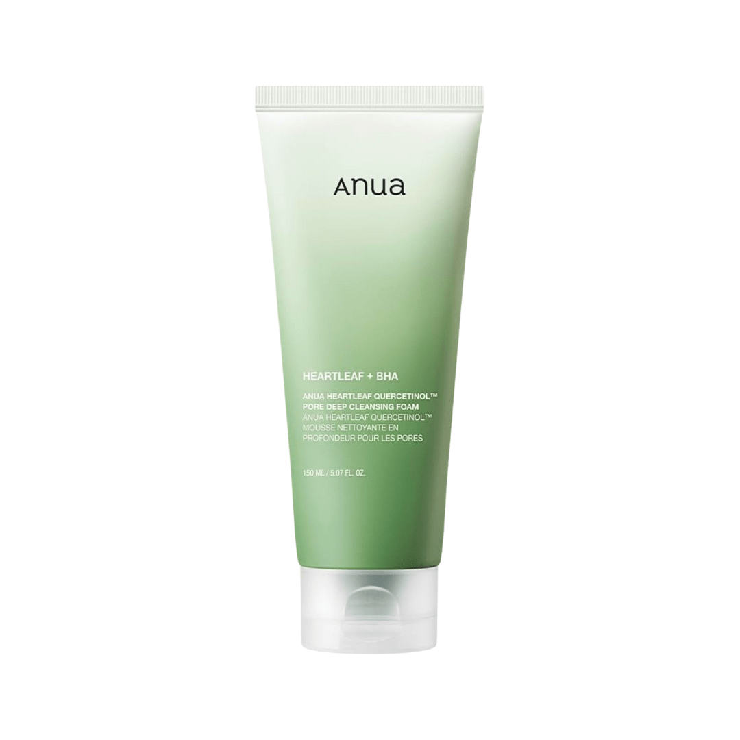 غسول انوا الرغوي - 150مل | Anua Heartleaf Quercetinol Pore Deep Cleansing Foam - Barbie.phar