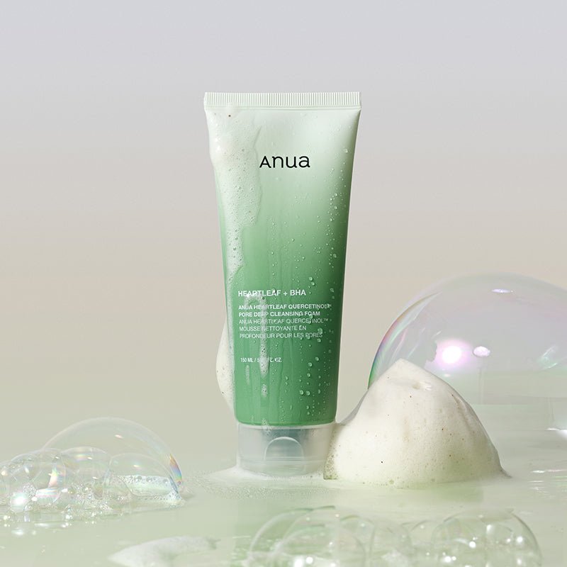 غسول انوا الرغوي - 150مل | Anua Heartleaf Quercetinol Pore Deep Cleansing Foam - Barbie.phar