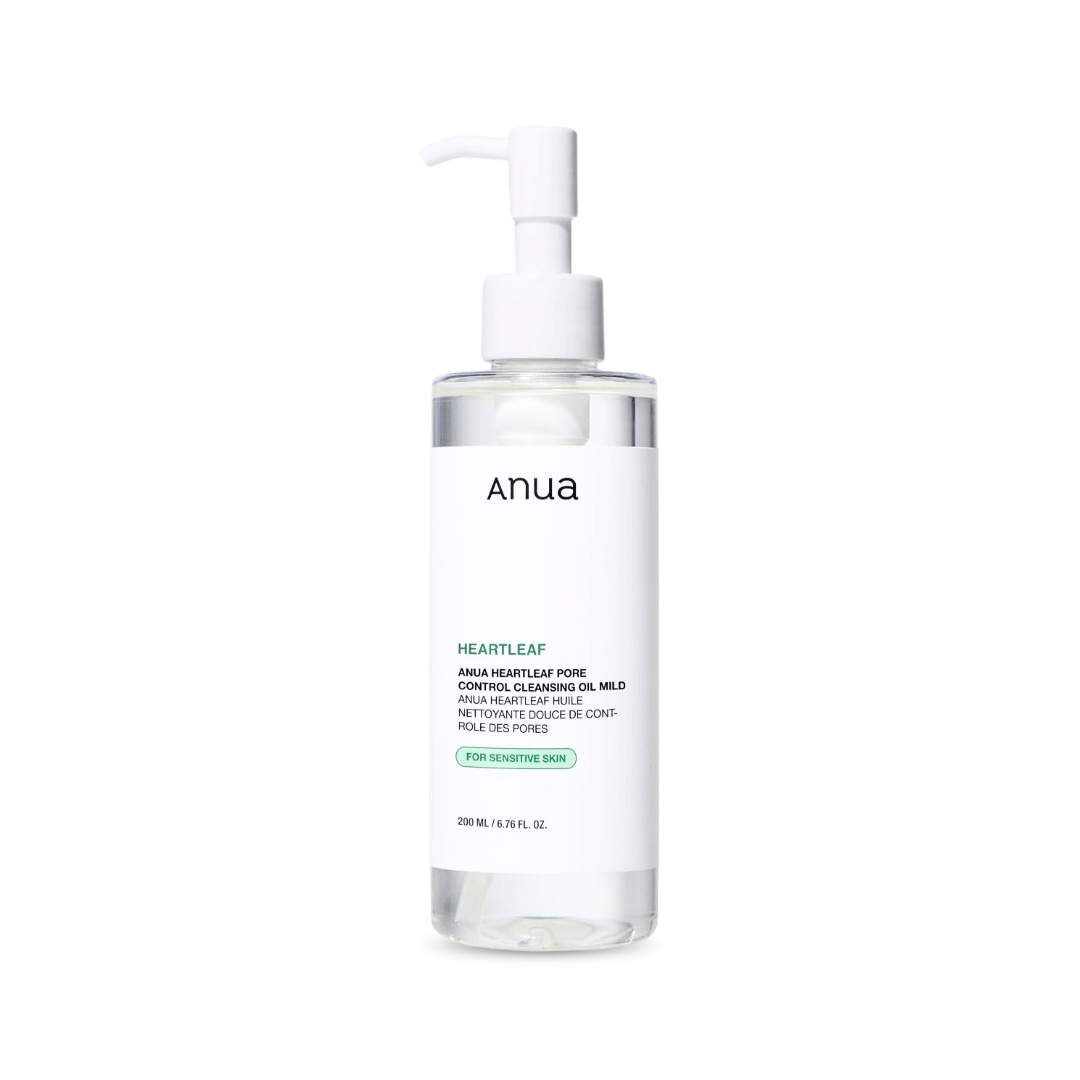 غسول انوا الزيتي للبشرة الحساسة - 200مل | Anua Heartleaf Pore Control Cleansing Oil Mild - Barbie.phar