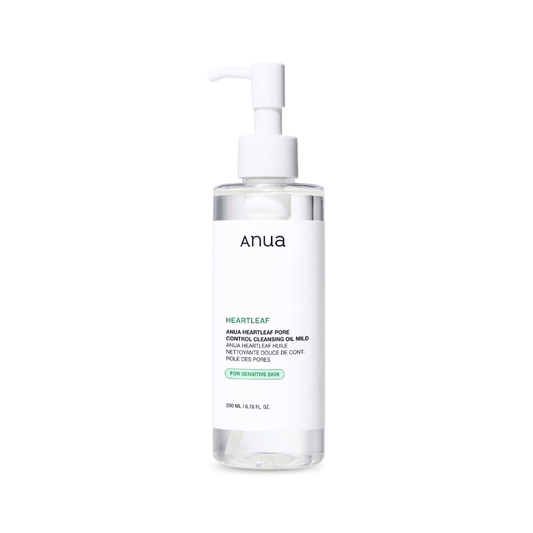 غسول انوا الزيتي للبشرة الحساسة - 200مل | Anua Heartleaf Pore Control Cleansing Oil Mild - Barbie.phar