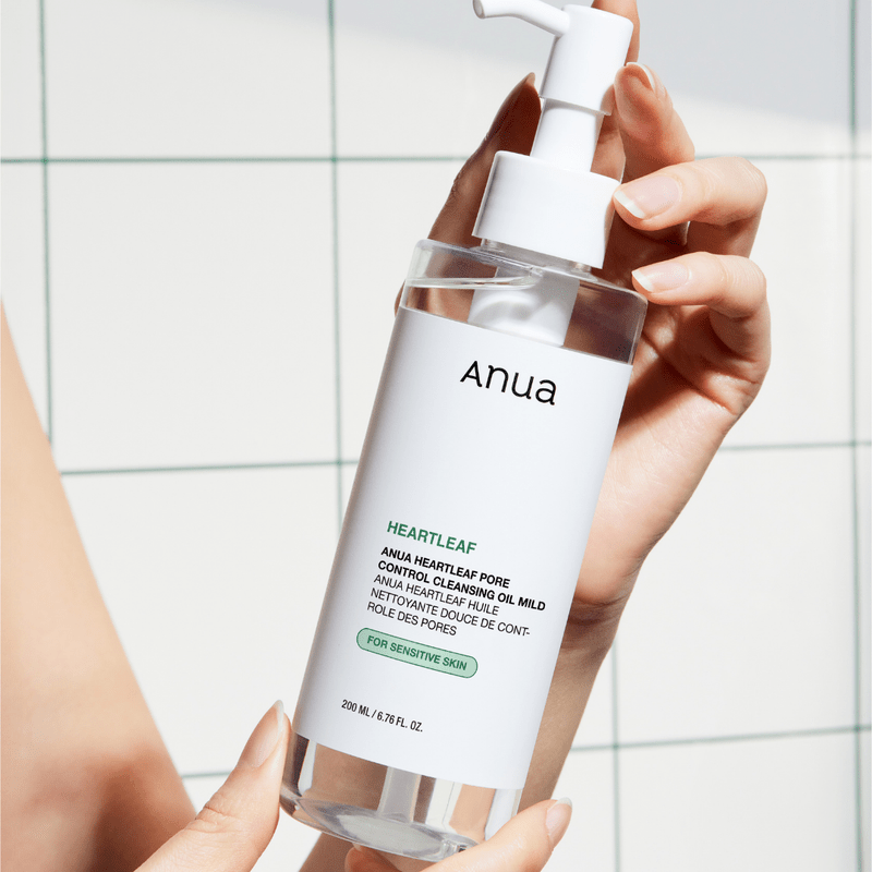 غسول انوا الزيتي للبشرة الحساسة - 200مل | Anua Heartleaf Pore Control Cleansing Oil Mild - Barbie.phar