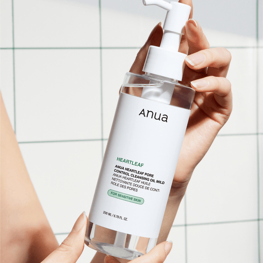 غسول انوا الزيتي للبشرة الحساسة - 200مل | Anua Heartleaf Pore Control Cleansing Oil Mild - Barbie.phar