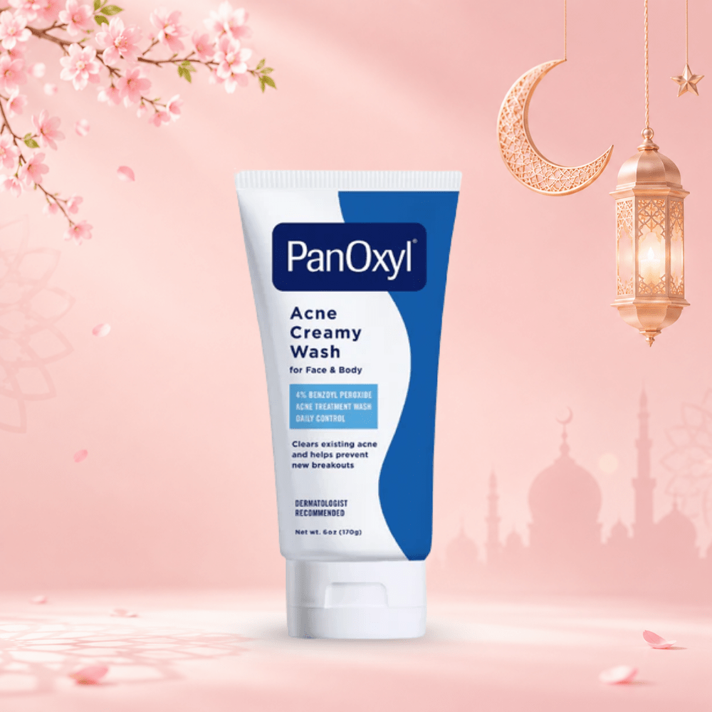 غسول بانوكسيل بنزويل بيروكسايد - 170غرام | Panoxyl Acne Creamy Wash 4% Benzoyl Peroxide - Barbie.phar