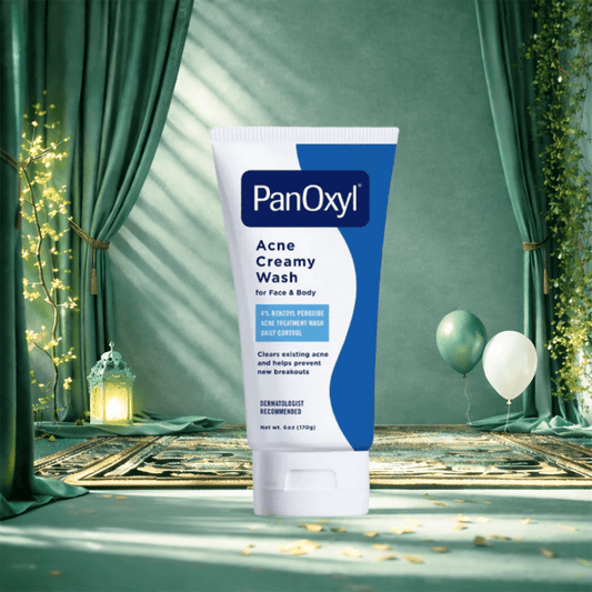 غسول بانوكسيل بنزويل بيروكسايد - 170غرام | Panoxyl Acne Creamy Wash 4% Benzoyl Peroxide - Barbie.phar