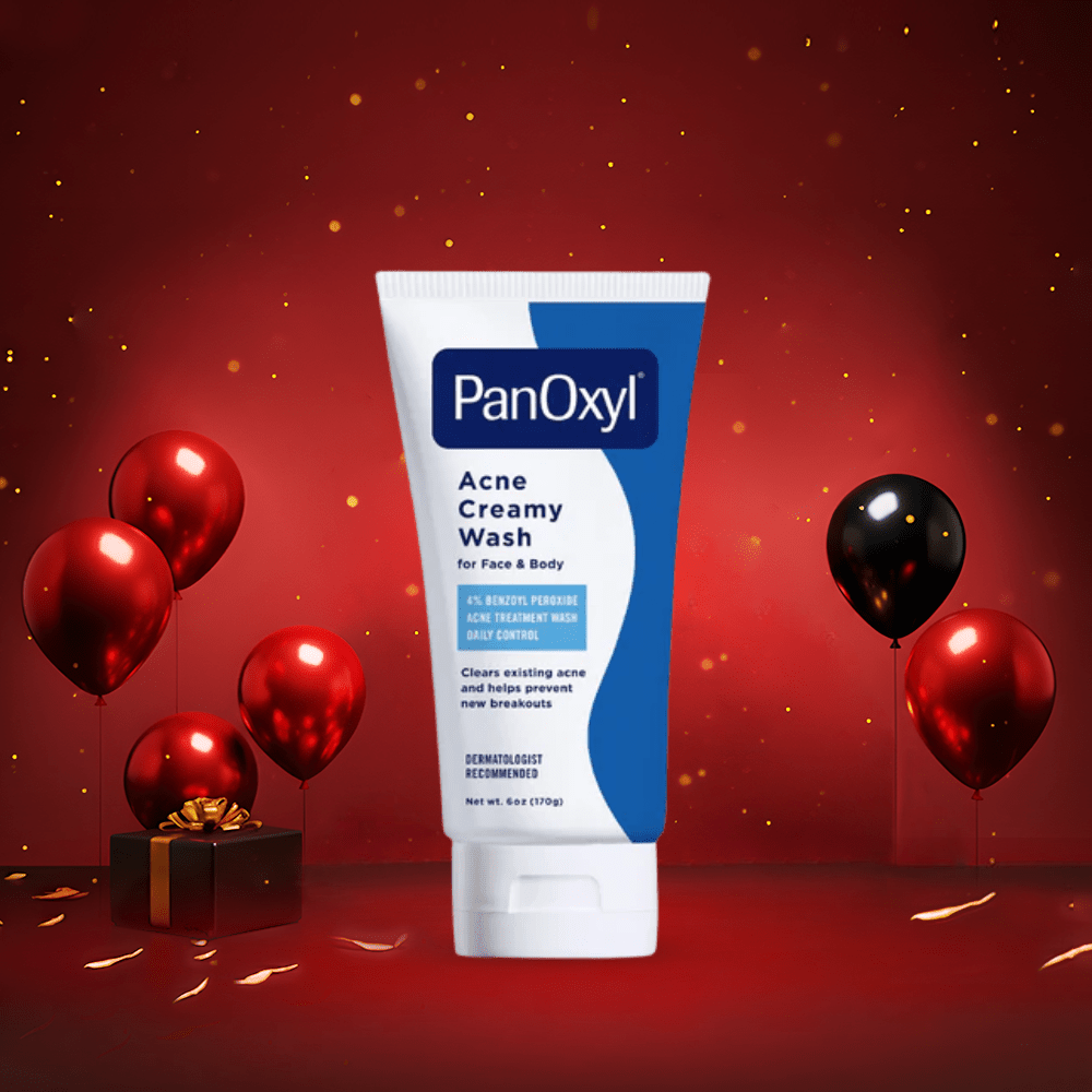 غسول بانوكسيل بنزويل بيروكسايد - 170غرام | Panoxyl Acne Creamy Wash 4% Benzoyl Peroxide - Barbie.phar