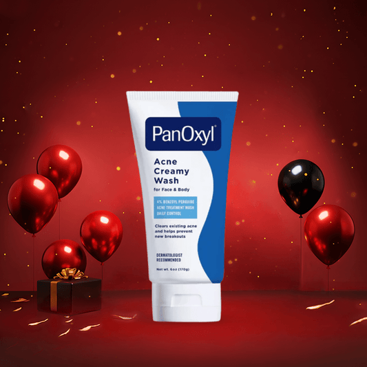 غسول بانوكسيل بنزويل بيروكسايد - 170غرام | Panoxyl Acne Creamy Wash 4% Benzoyl Peroxide - Barbie.phar
