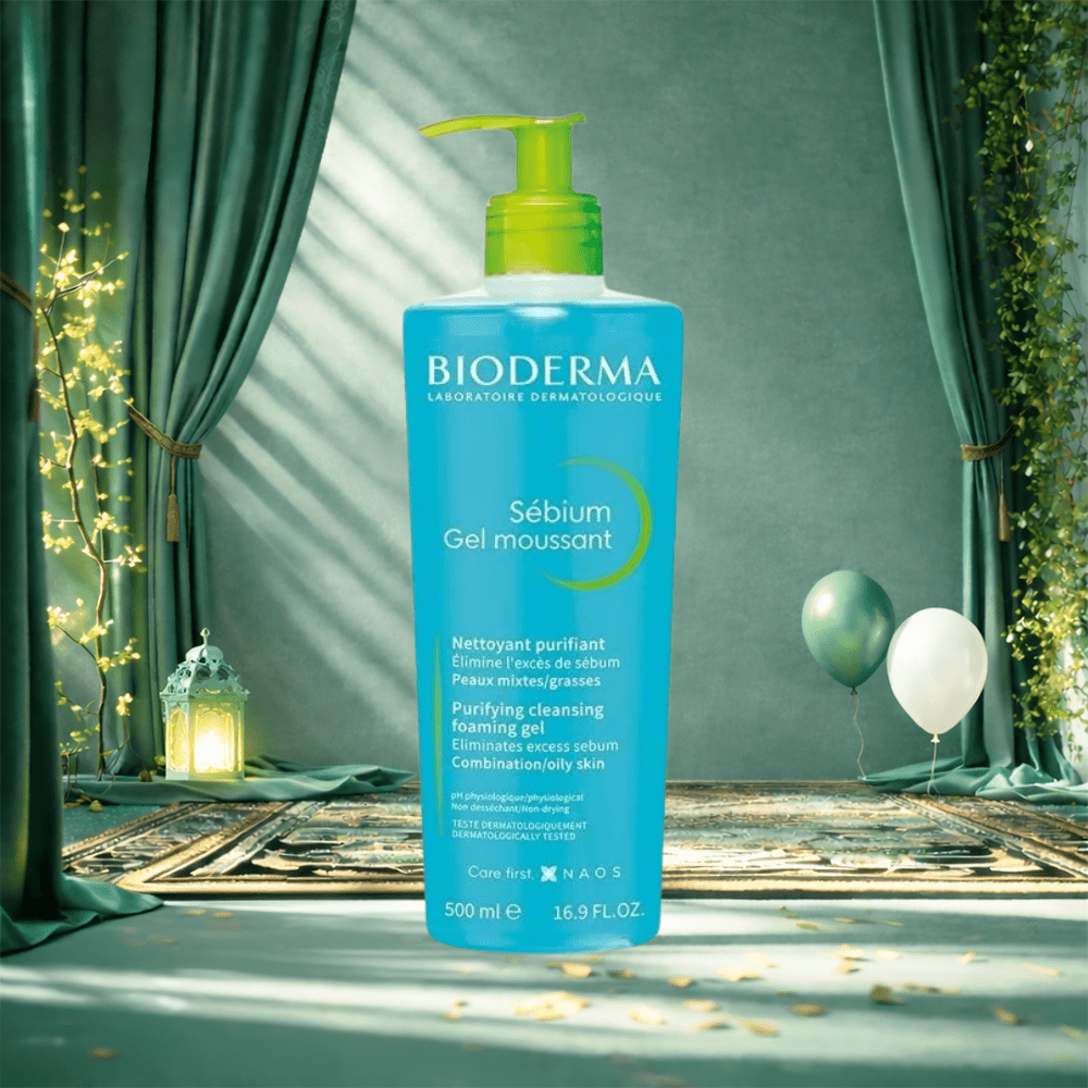 غسول بايوديرما للبشرة الدهنية والمختلطة | Bioderma Sebium Gel Moussant Nettoyant Purifiant - Barbie.phar