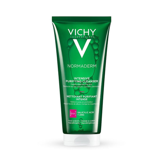 غسول فيجي نورماديرم - 150 مل |Vichy Normaderm Intensive Purifying Foaming Cleanser Gel, Blemish Prone Ski 200ml - Barbie.phar