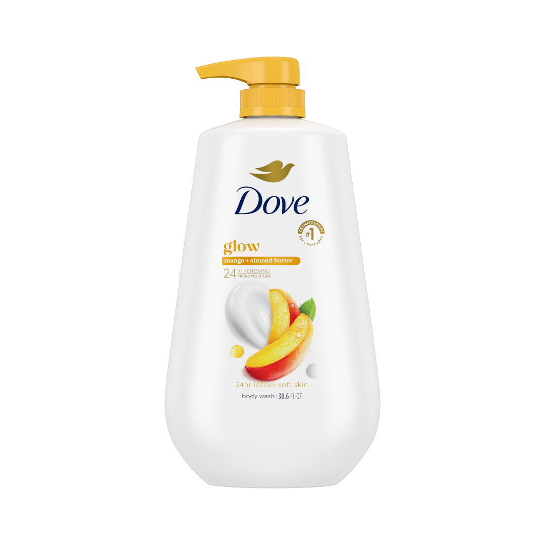 غسول جسم دوف بالمانجا و زبدة اللوز - 900مل | Dove mango and almond butter body wash - Barbie.phar