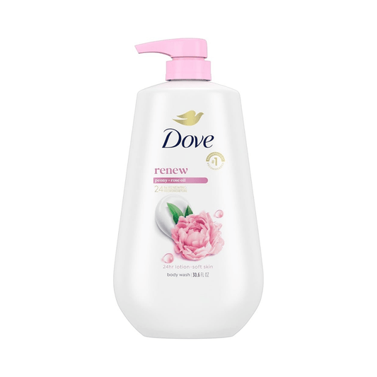 غسول جسم دوف بالورد - 900مل | Dove peony and rose oil body wash - Barbie.phar