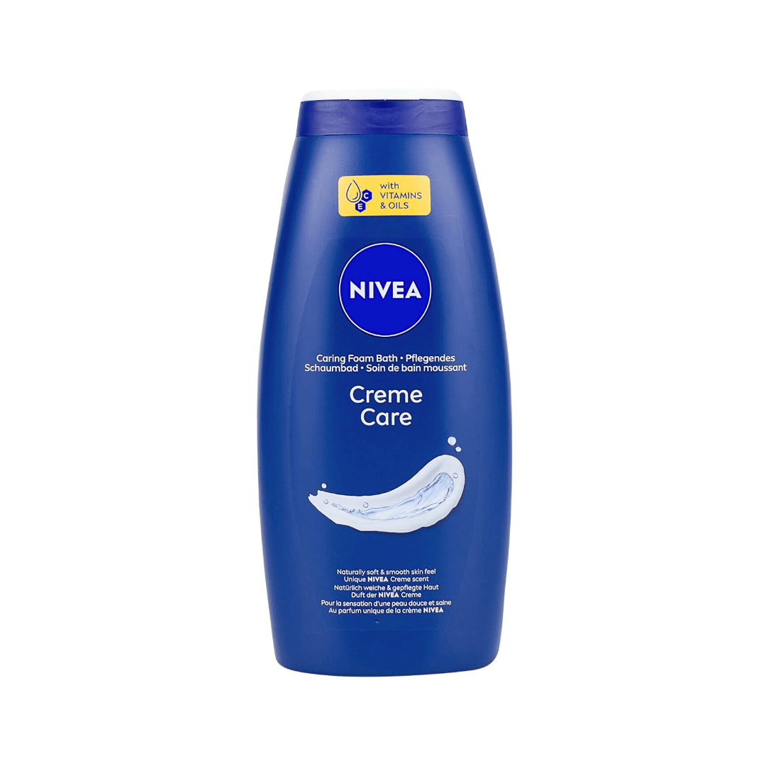 غسول جسم كريمي نيفيا - 650مل | Nivea caring foam bath creme care - Barbie.phar