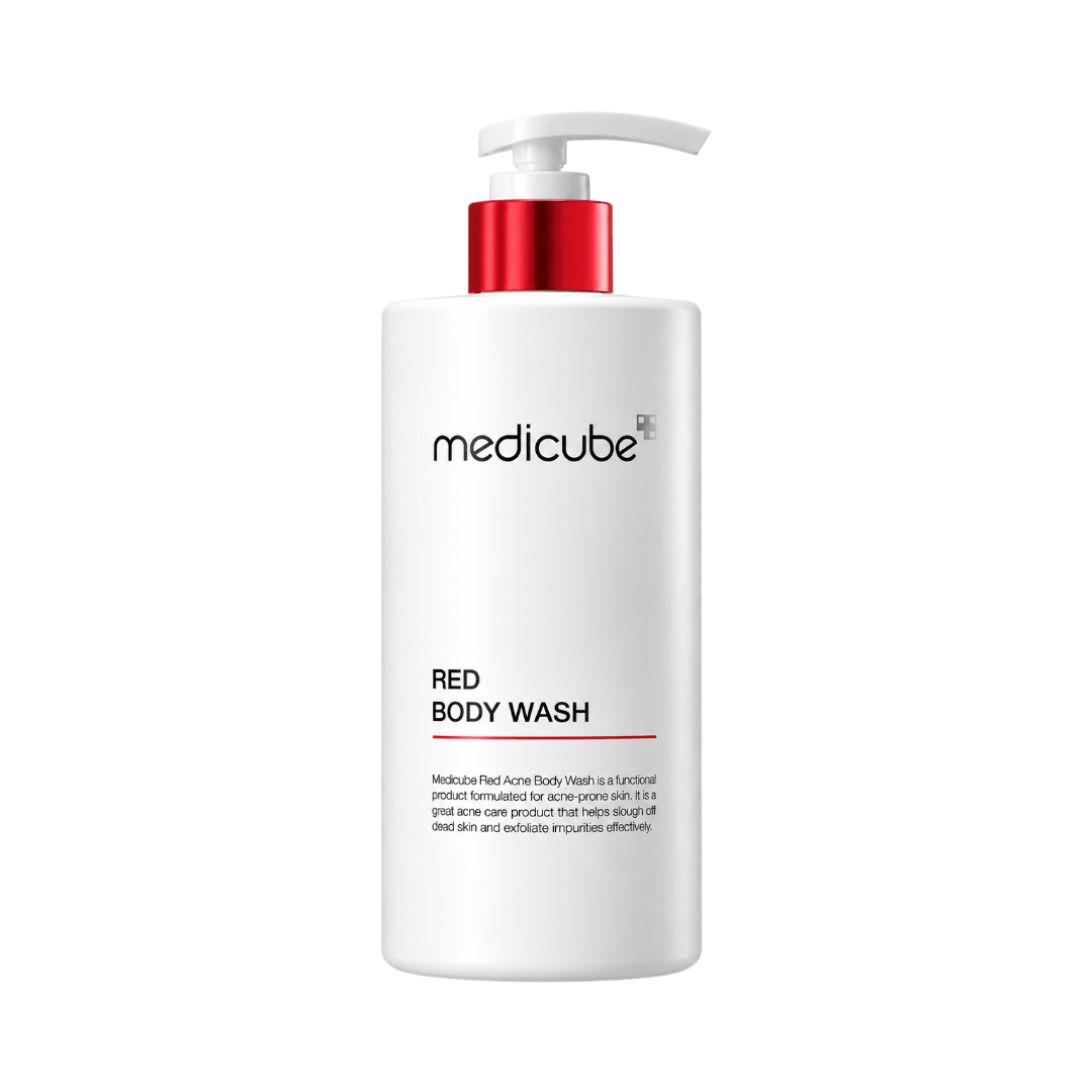 غسول جسم للبشرة المعرضة للحبوب ميدكيوب - 400غرام | Medicube red body wash - Barbie.phar