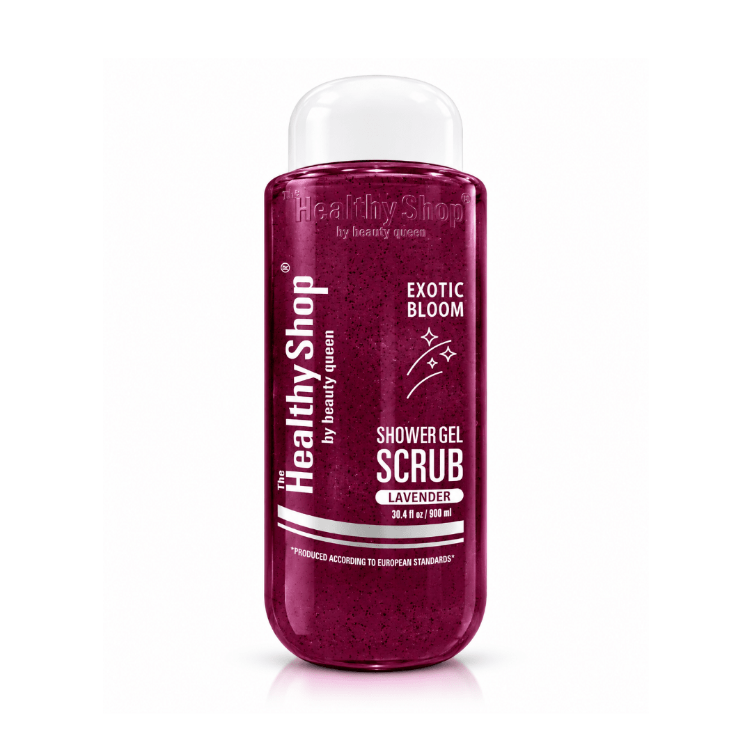 غسول جسم و سكراب اكزوتك بلوم ذة هيلثي شوب - 900مل | The Healthy Shop exotic bloom shower gel scrub - Barbie.phar