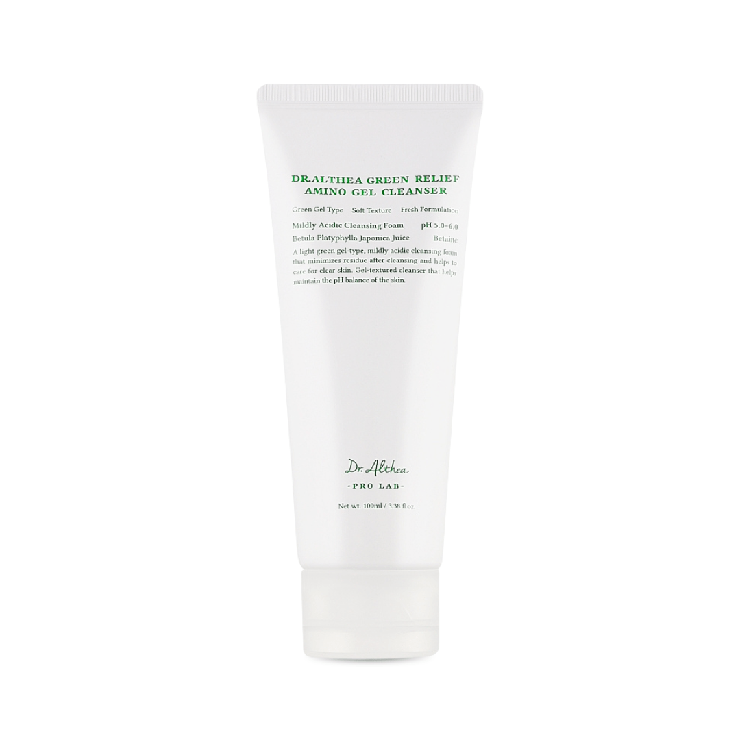 غسول جل امينو دكتور الثيا - 100مل | Dr.althea Green Relief Amino Gel Cleanser - Barbie.phar