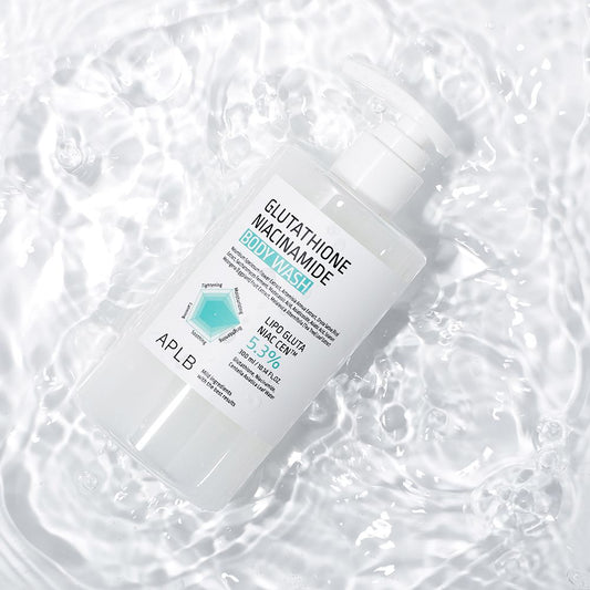 غسول جلوتاثيون للجسم - 300مل | APLB glutathione niacinamide body wash - Barbie.phar