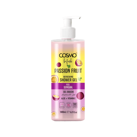 غسول جسم باشن فروت كوزمو - 1000مل | Cosmo be fresh passion fruit shower gel - Barbie.phar