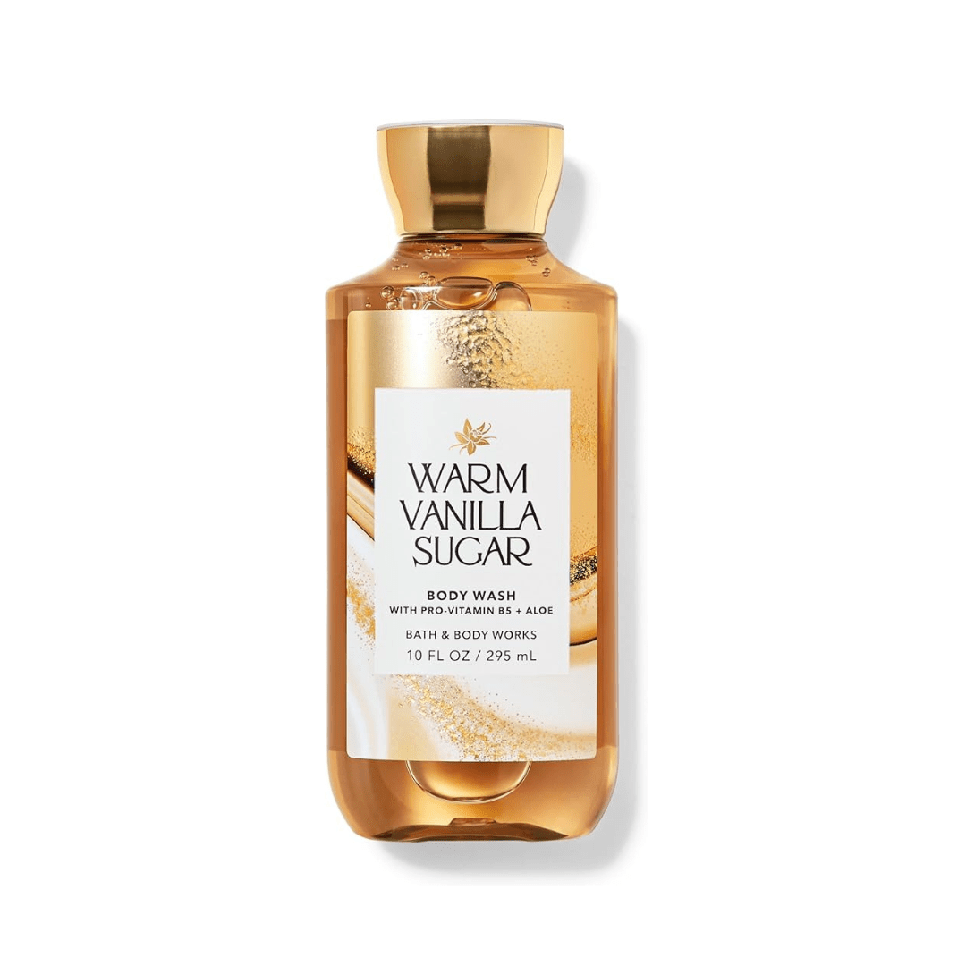 غسول جسم فانيلا باث اند بودي - 295مل | Bath & Body Works warm vanilla sugarbody wash - Barbie.phar