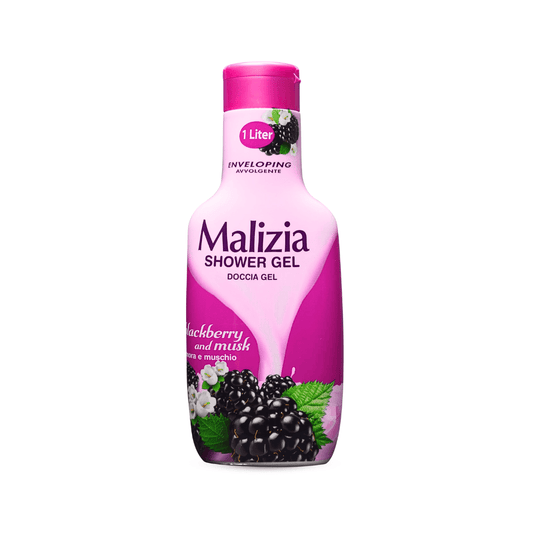 غسول جسم ماليزيا توت اسود - 1000مل | Malizia Shower Gel Blackberry & Musk - Barbie.phar