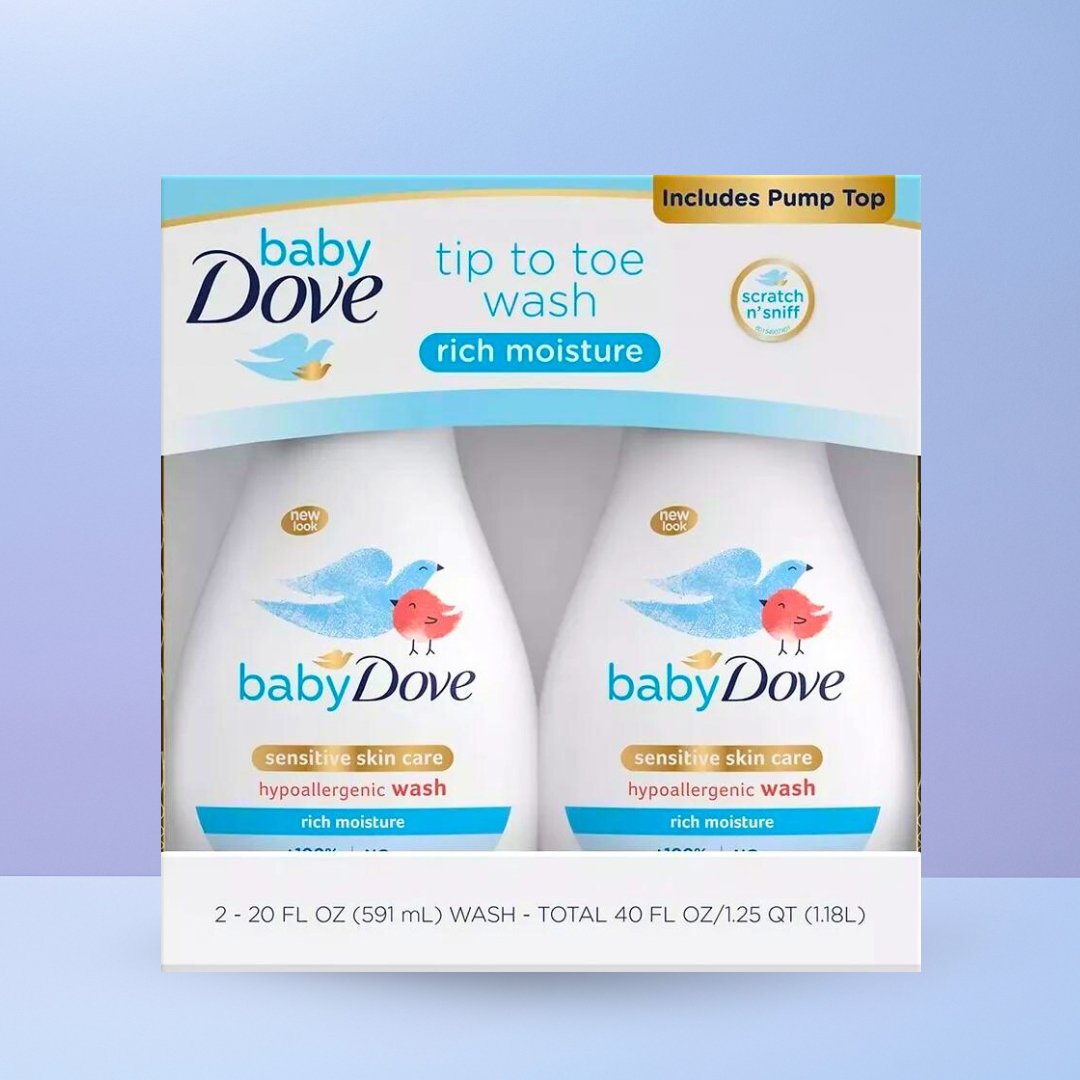 غسول للاطفال بيبي دوف | Baby Dove Tip to Toe Wash Rich Moisture - Barbie.phar