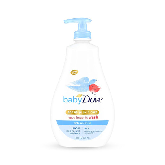 غسول للاطفال بيبي دوف | Baby Dove Tip to Toe Wash Rich Moisture - Barbie.phar