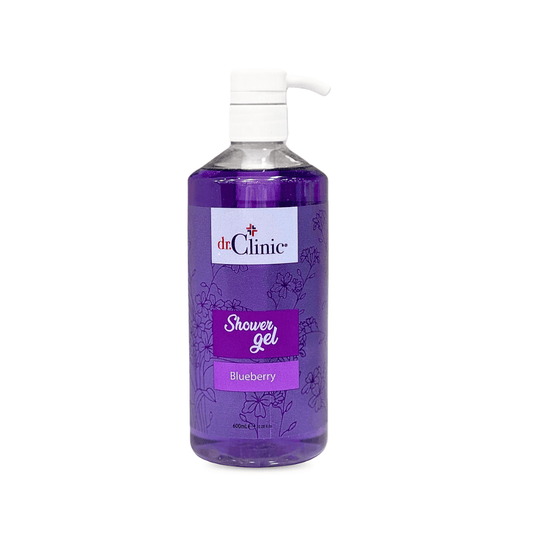 غسول للجسم بالتوت دكتور كلينك - 600مل | Dr.clinic Shower Gel Blueberry - Barbie.phar