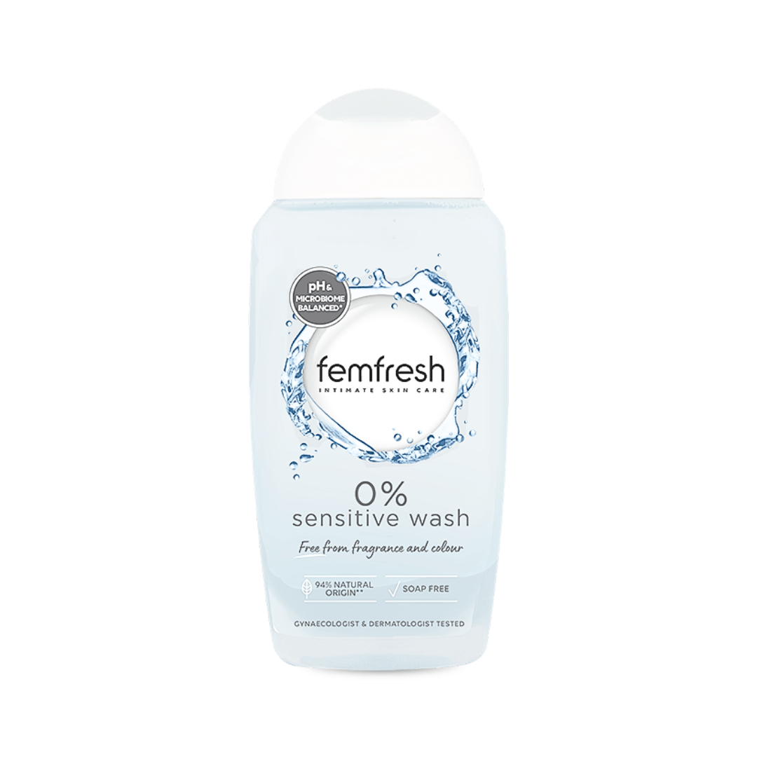 غسول للمناطق الحساسة خالي من العطور فيم فريش | Femfresh 0% Sensitive Wash - Barbie.phar