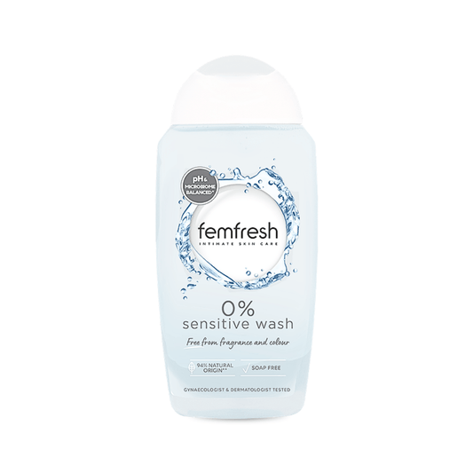 غسول للمناطق الحساسة خالي من العطور فيم فريش | Femfresh 0% Sensitive Wash - Barbie.phar
