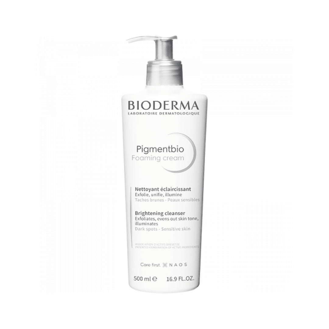 غسول معالج للتصبغات بايوديرما كبير - 500مل | Bioderma Pigmentbio Foaming Cream Brightening Cleanserr - Barbie.phar