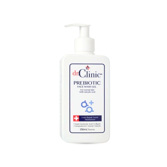 غسول سالسليك دكتور كلينك - 250مل | Dr.clinic Probiotic Face Wash Gel For Normal Skin - Barbie.phar