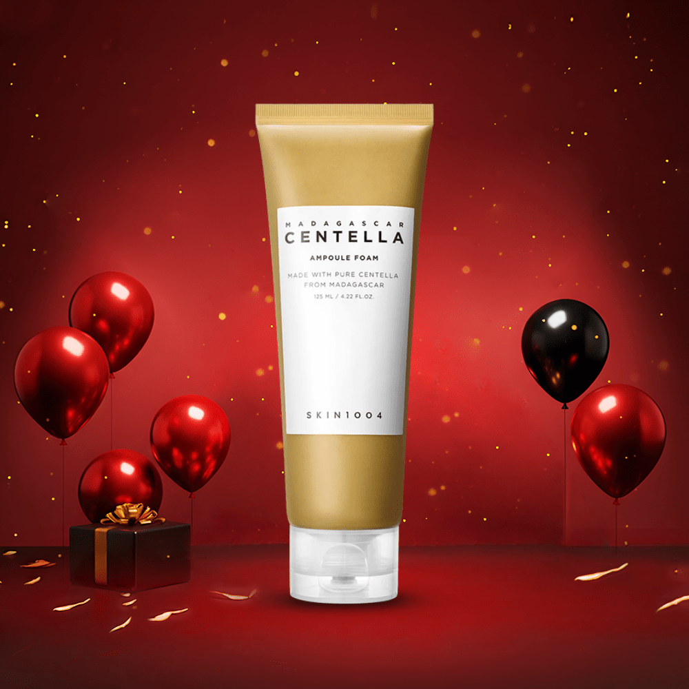 غسول سينتيلا رغوي مدغشقر - 125 مل | Skin1004 Madagascar Centella Ampoule Foam - Soothing Gentle Cleansing Foam - Barbie.phar