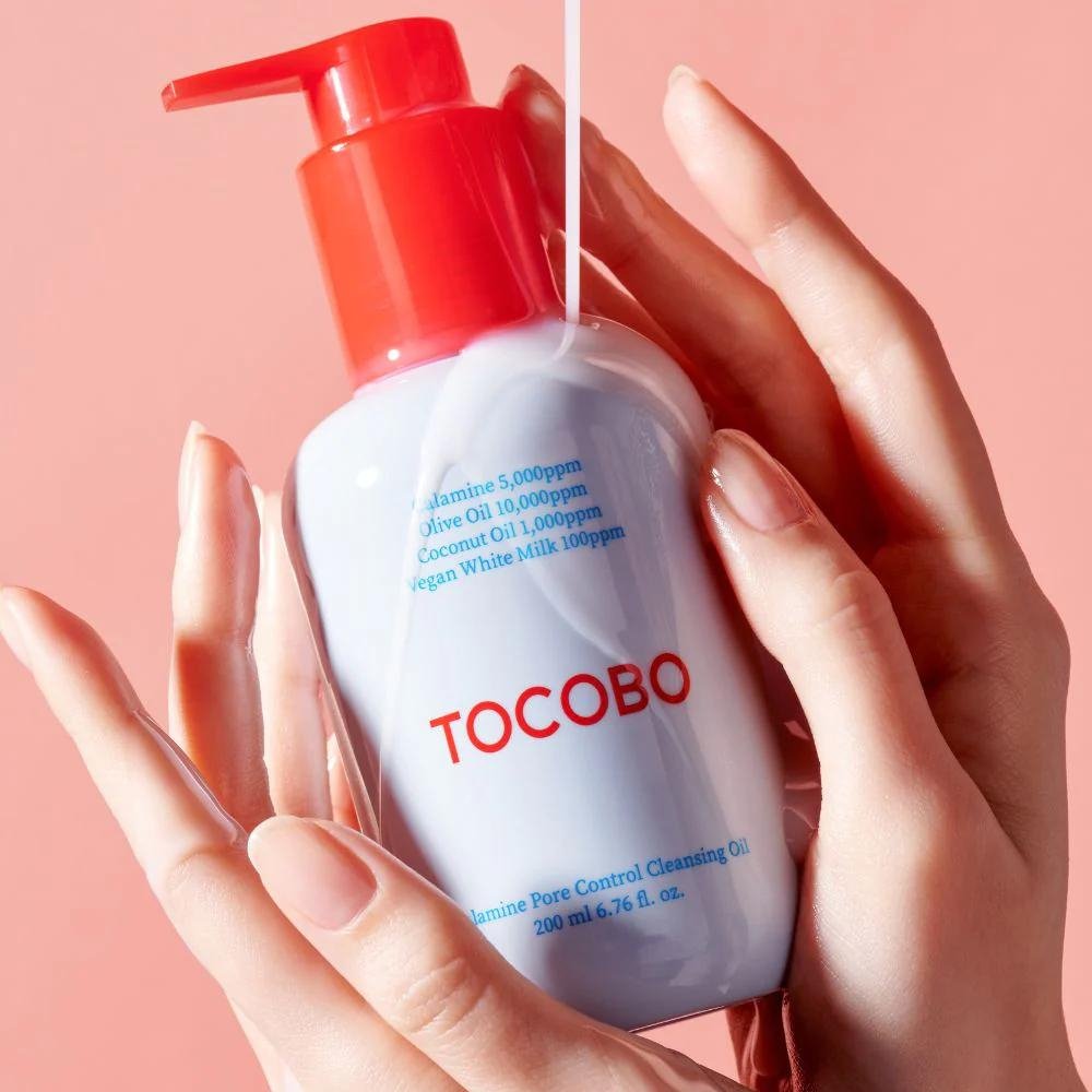 غسول توكوبو الزيتي - 200 مل|Tocobo Calamine Pore Control Cleansing Oil - Barbie.phar