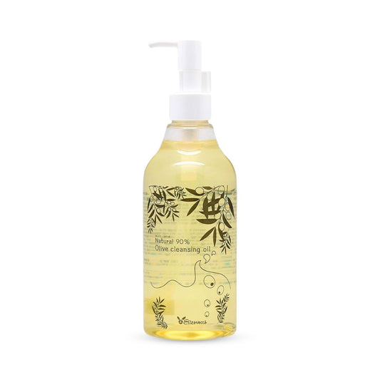 غسول زيتي بزيت الزيتون الطبيعي - 300مل | Elizavecca Natural 90% Olive Cleansing Oil - Barbie.phar