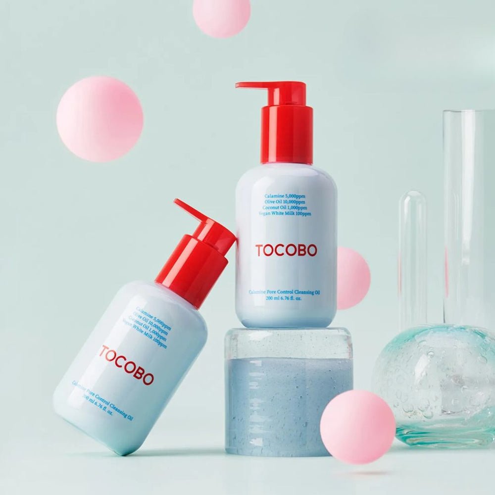 غسول زيتي لتنظيف المسام توكوبو - 200مل | TOCOBO calamine pore control cleansing oil - Barbie.phar