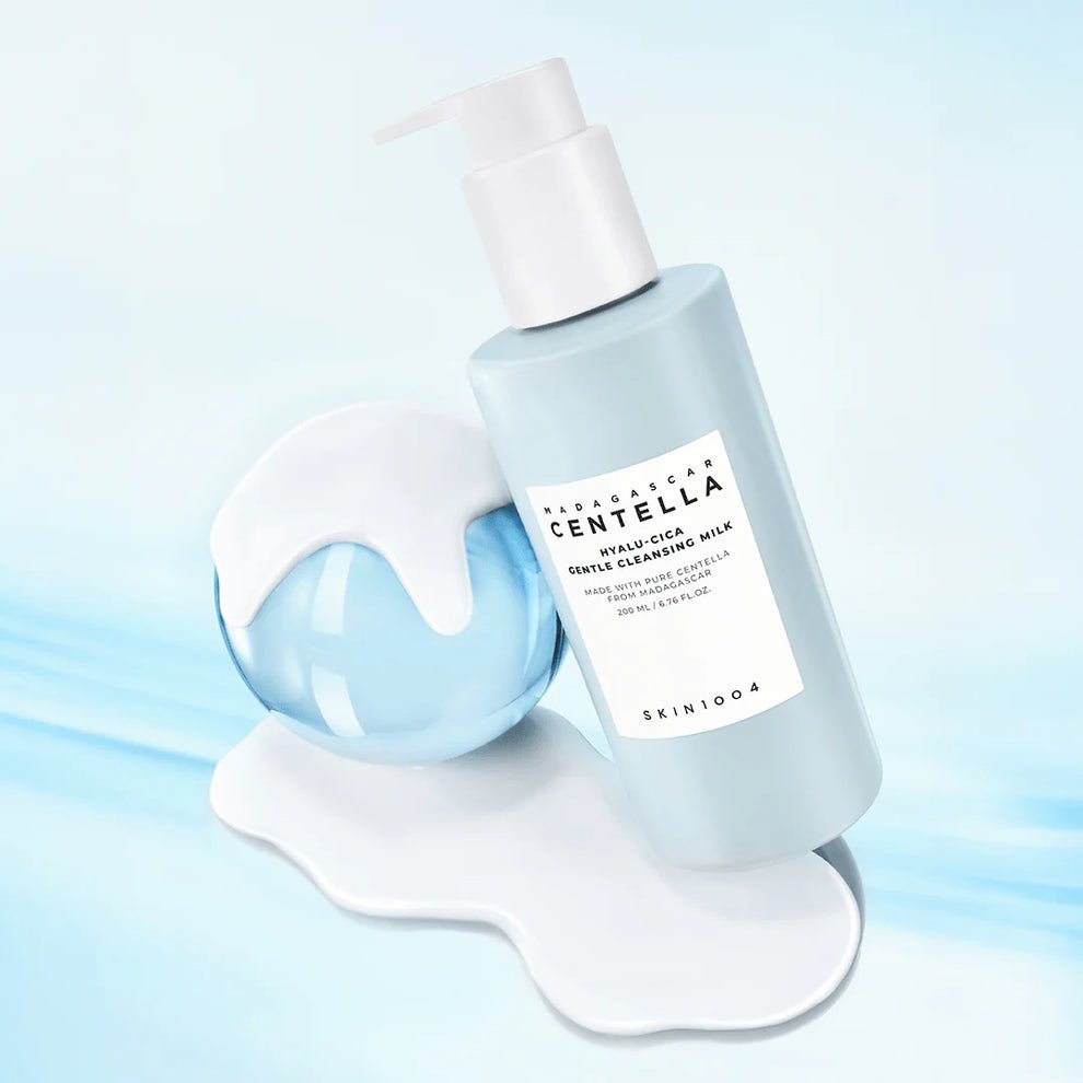 حليب منظف للبشرة سينتيلا مدغشقر - 200مل | SKIN1004 madagascar centella hyalu-cica gentle cleansing milk - Barbie.phar
