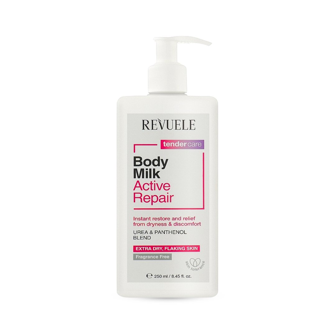 حليب مرطب للجسم باليوريا ريفولي - 250مل | Revuele Body Milk Active Repair - Barbie.phar