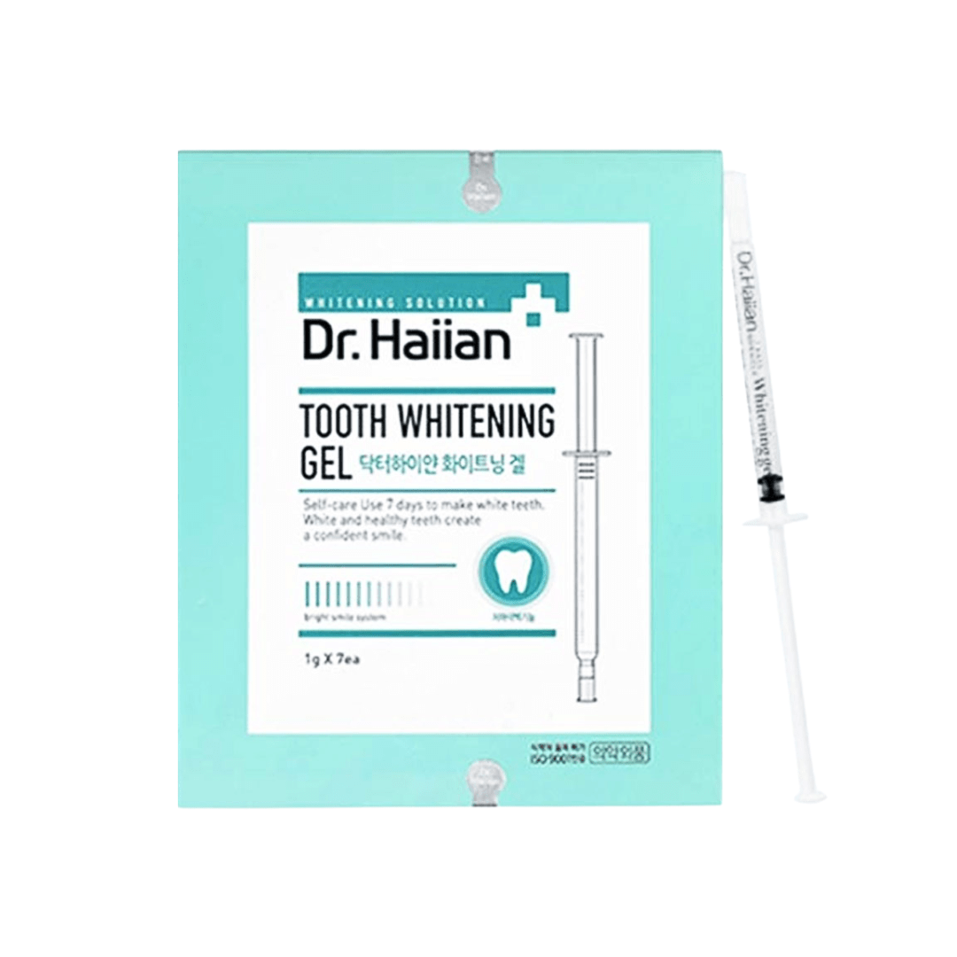 جل تبييض الاسنان مع قاعدة سليكون دكتور هايان | Dr.Haiian tooth whitening gel with silicone tooth tray - Barbie.phar