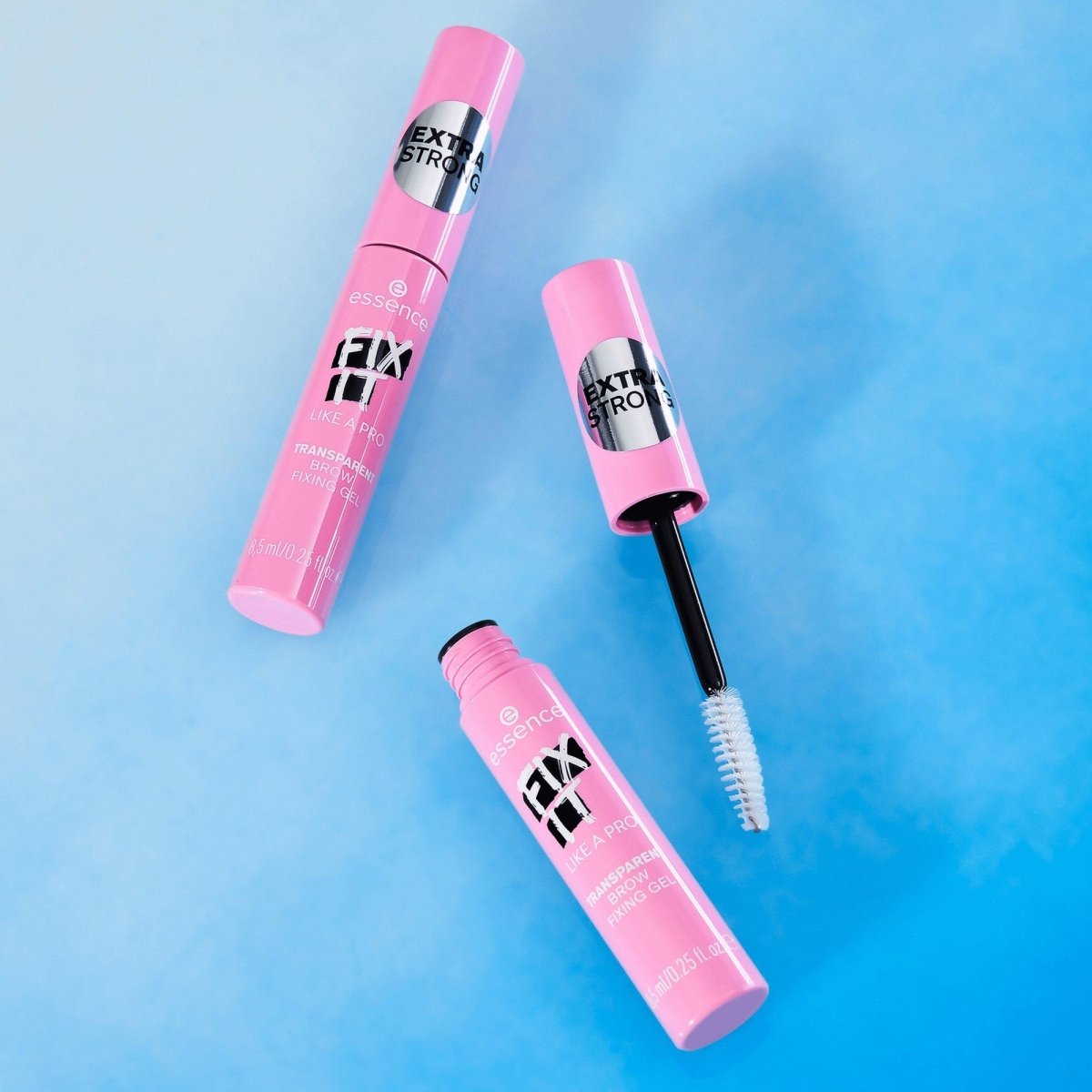 جل تثبيت الحواجب الشفاف ايسنس | Essence fix it like a pro transparent brow fixing gel - Barbie.phar