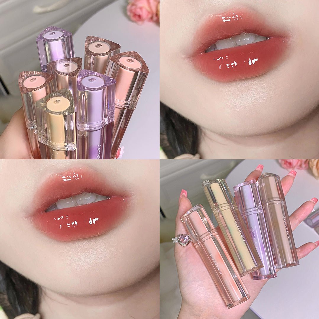 كلوس ايس تي كابوفيني | Cappuvini Ice Tea Mirror Lip Gloss - Barbie.phar