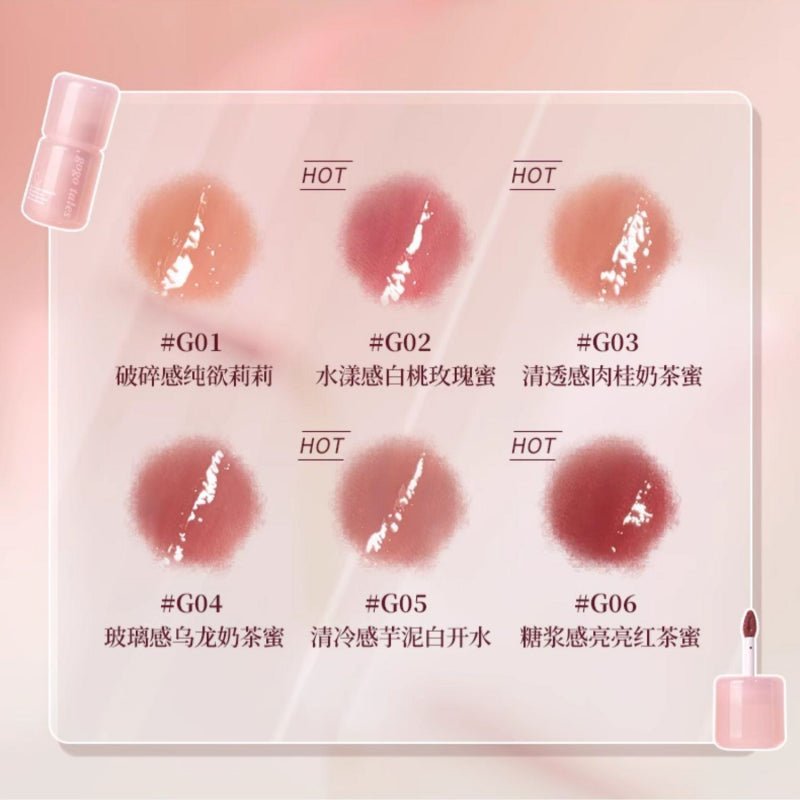 كلوس ايسنس كوكوتيل | GOGOTALES Pink Glaze Essence Lip Gloss - Barbie.phar