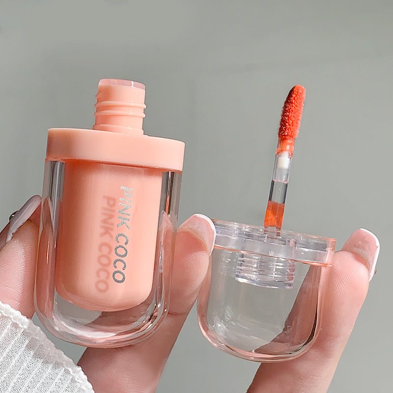 كلوس بوبسكل بنك كوكو | Pinc Coco Smal Popsicle LipGlaze Water Gloss - Barbie.phar